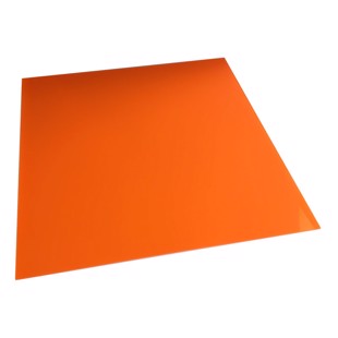 Acrylic Sheet - Fluorescent Orange