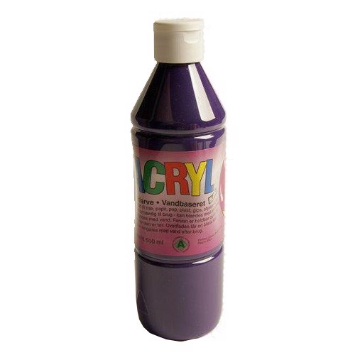 Acrylic Paint - Purple 0.5 l