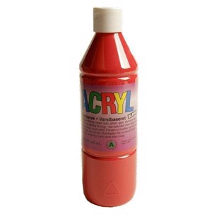 Acrylic Paint - Red 0.5 l