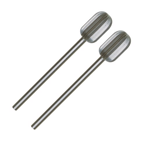 Milling Bits Cylindrical Shape 2 Pieces - diameter: 8 mm