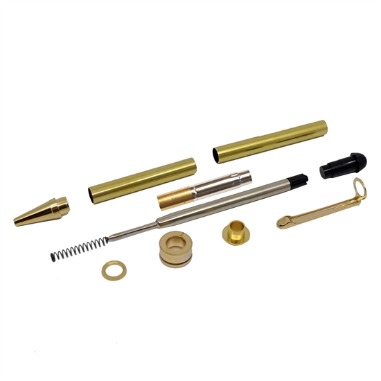 Pen Round Top - Gold