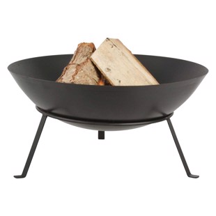 Fire Pit with Grate - Cast Iron - Diameter: 55 cm