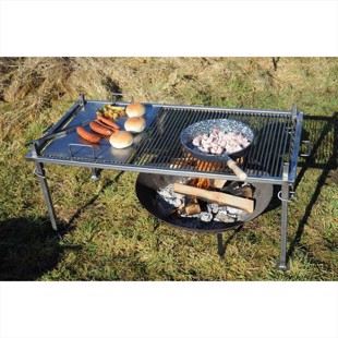 Grill Grate on Legs - 50x100 cm