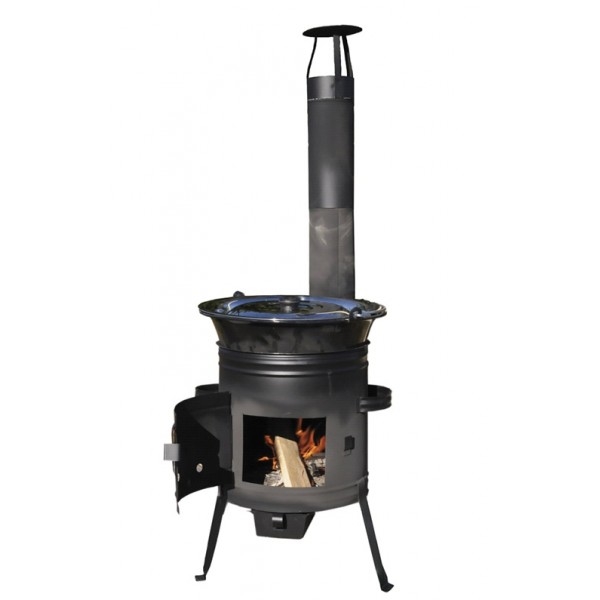 Outdoor Wood Burning Stove Including 10 Liter Pot Diameter 31 Cm