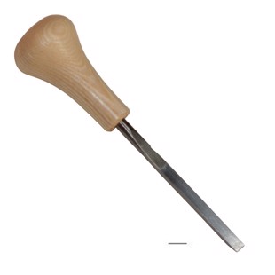 Wood Carving Gouge Ball-Shaped Handle 5.5 mm - Straight