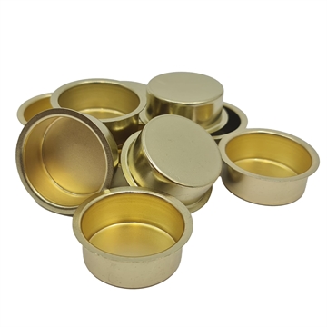 Candle Cup 42 mm 10 pcs - Brass