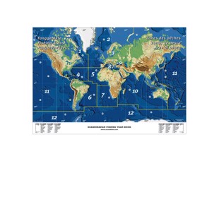 World Fishing Areas Mini-Map